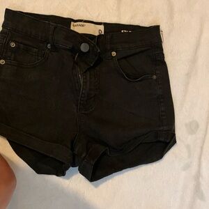 Garage black shorts